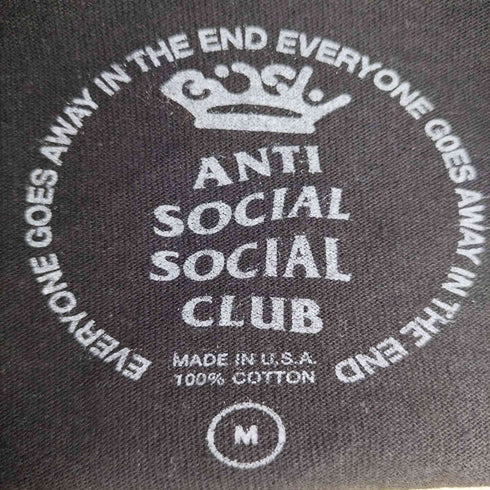 アンチソーシャルソーシャルクラブ ANTI SOCIAL SOCIAL CLUB ビッシュ L/S Tシャツ メンズ JPN:M