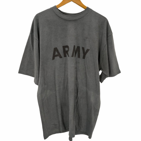 製品染め ARMY クルーネック Tシャツ メンズ