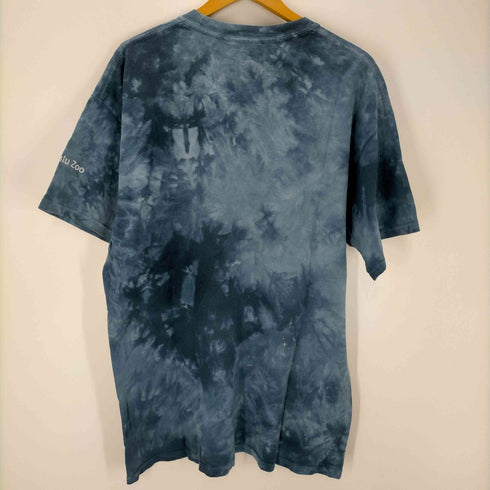 ザマウンテン the mountain OLDタグ タイダイ染め アニマルプリント Tシャツ メンズ import:L