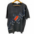フィラ FILA OLD 刺繍タグ USA製 ロゴプリントクルーネック Tシャツ メンズ import:L