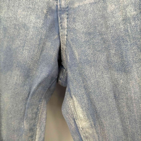 ヒステリックグラマー HYSTERIC GLAMOUR スプレーコーティング ラメ加工 ストレッチ スキニー デニム パンツ Y2K レディース XXS