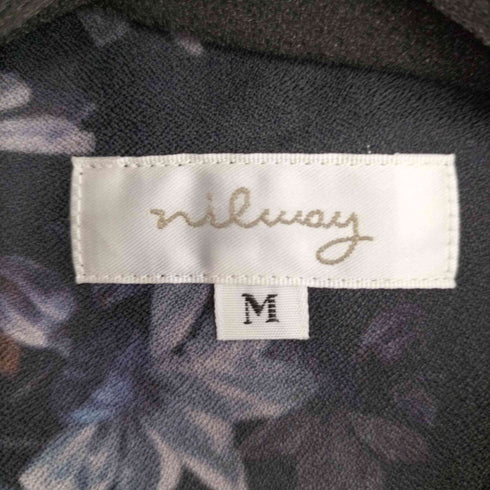 ニルウェイ Nilway フラワーパターン L/S シャツ メンズ JPN:M