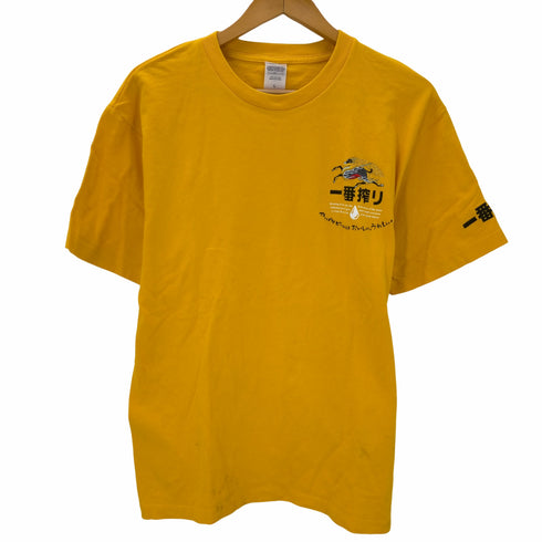 一番搾り 企業ロゴ クルーネックTシャツ メンズ import:L