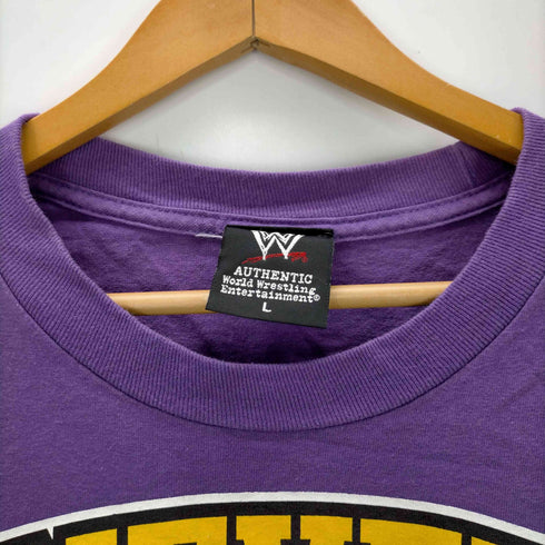 ダブリュダブリュイー オーセンティック ウェア WWE Authentic Wear 00S WWE プロレスラー プリント Tシャツ メンズ import:L