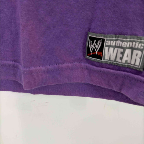 ダブリュダブリュイー オーセンティック ウェア WWE Authentic Wear 00S WWE プロレスラー プリント Tシャツ メンズ import:L