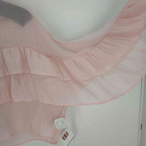 ザラ ZARA シアーフリルシャツ レディース JPN:L