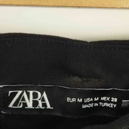 ザラ ZARA ベルテットワイドスラックスパンツ レディース JPN:M