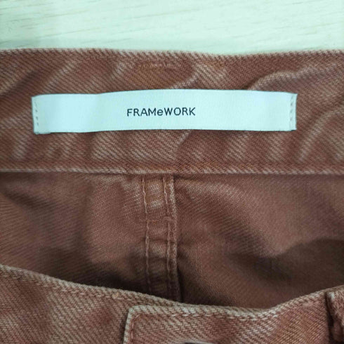 フレームワーク FRAMe WORK 22AW カラーデニムパンツ レディース 36