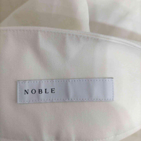 ノーブル Noble 19SS コットンストレッチカプリパンツ レディース 34