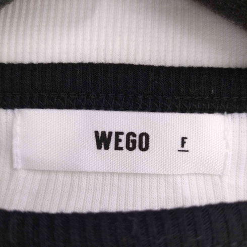 ウィゴー WEGO ロゴ刺繍ロンT レディース JPN:L
