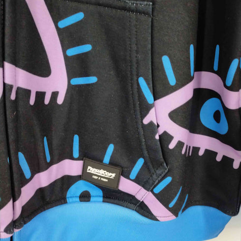 FRESHHOODS 総柄ジップアップパーカー レディース JPN:XL