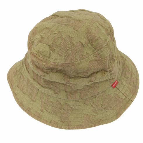 シュプリーム Supreme 22SS Fat Tip Jacquard Denim Crusher Hat メンズ