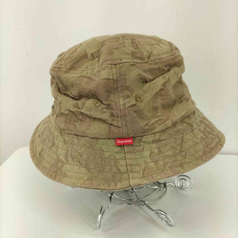 シュプリーム Supreme 22SS Fat Tip Jacquard Denim Crusher Hat メンズ
