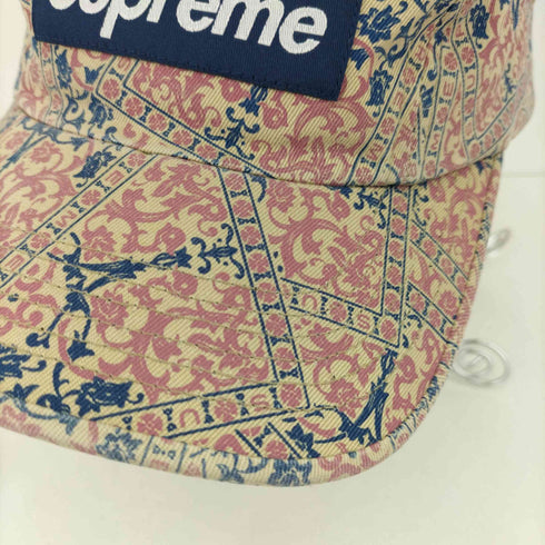 シュプリーム Supreme WASHED CHINO TWILL CAMP CAP FLORAL CARDS メンズ