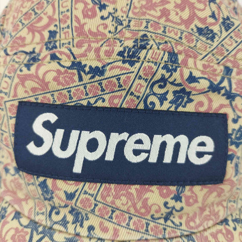 シュプリーム Supreme WASHED CHINO TWILL CAMP CAP FLORAL CARDS メンズ