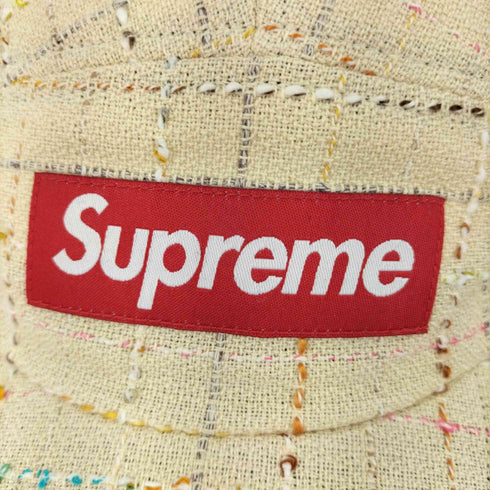 シュプリーム Supreme 22SS Fat Tip Jacquard Denim Crusher メンズ SMALL / MEDIUM
