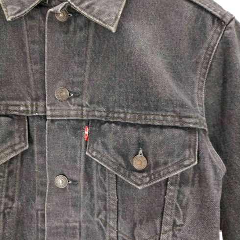 リーバイス Levis 80S 86年 刻印777 70505-0259 USA製 先染めブラック メンズ 38R