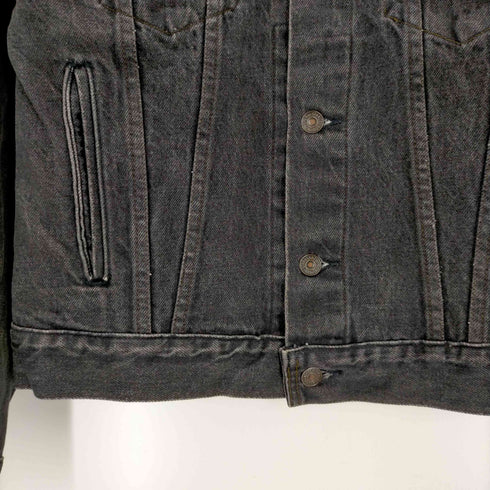 リーバイス Levis 80S 86年 刻印777 70505-0259 USA製 先染めブラック メンズ 38R