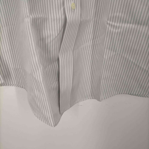 ブルックスブラザーズ BROOKS BROTHERS SLIM FIT コットン ストライプ柄 ボタンダウン 長袖シャツ メンズ 16-32
