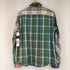 アルカルザ ALCARZA HEAVY FLANNEL コットンチェックヘビネルシャツ メンズ import:XL