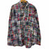 アメリカンリビング AMERICAN LIVING OLD パッチワーク チェック 長袖 シャツ メンズ import:XL