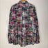 アメリカンリビング AMERICAN LIVING OLD パッチワーク チェック 長袖 シャツ メンズ import:XL