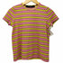 ジュンヤワタナベコムデギャルソン JUNYA WATANABE COMME des GARCONS パイル地 ボーダークルーネックtシャツ ミニトップス レディース
