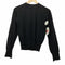 トリココムデギャルソン tricot COMME des GARCONS リブニットクルーネックウールカーディガン レディース