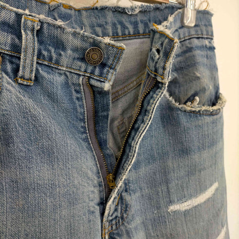 リーバイス Levis 70s usa製 ボタン裏5 66前期 505 42talon smalle ボロ デニム メンズ W31×L32