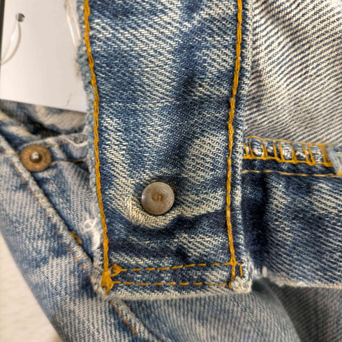 リーバイス Levis 70s usa製 ボタン裏5 66前期 505 42talon smalle ボロ デニム メンズ W31×L32