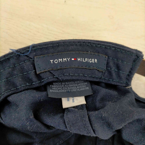 トミーヒルフィガー TOMMY HILFIGER ロゴ刺繍 6パネルキャップ メンズ ONE SIZE