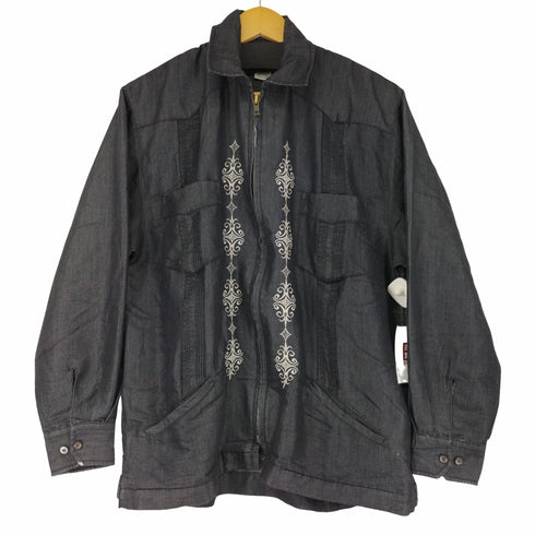 {[HAVANA モールスキンライクキューバシャツジャケット メンズ import:M