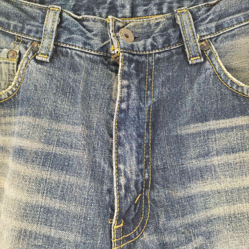 リーバイス Levis 00S 日本製 502 ストレートデニムパンツ メンズ 32/33