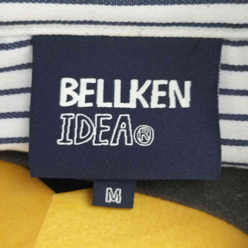 {[BELLKEN IDEA ストライプ L/S シャツ メンズ import:M