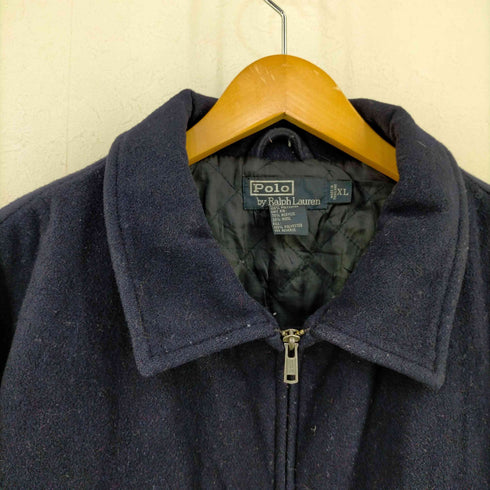 ポロバイラルフローレン Polo by RALPH LAUREN ウール A-2TYPE ブルゾンジャケット メンズ import:XL