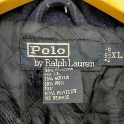 ポロバイラルフローレン Polo by RALPH LAUREN ウール A-2TYPE ブルゾンジャケット メンズ import:XL