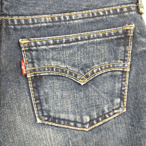 リーバイス Levis 日本製 USED加工 デニムパンツ レディース US:28-29