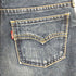 リーバイス Levis 日本製 USED加工 デニムパンツ レディース US:28-29