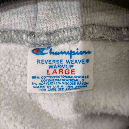 チャンピオン Champion 80s reverse waeve トリコタグ後期 カレッジロゴ パーカースウェット メンズ import:XL