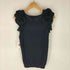 ヴァニラクチュールダブルスタンダードクロージング VANILLA CoUTURE DOUBLE STANDARD CLOTHING フラワーショルダー ノースリーブニット レディース