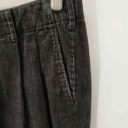 スティーブンアラン Steven Alan 8W CORDUROY 2PLEATED SLACKS-BOLD/パンツ メンズ JPN:L