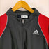 アディダス adidas 2WAY ロゴメタリックナイロンジャケット メンズ XO
