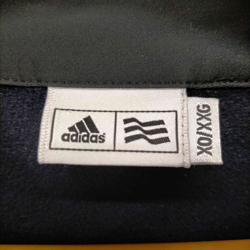 アディダス adidas 2WAY ロゴメタリックナイロンジャケット メンズ XO