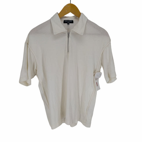コムデギャルソンオム COMME des GARCONS HOMME 04SS コットンジップポロシャツ メンズ JPN:S
