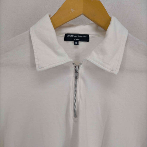 コムデギャルソンオム COMME des GARCONS HOMME 04SS コットンジップポロシャツ メンズ JPN:S