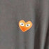 プレイコムデギャルソン PLAY COMME des GARCONS 23SS HEART LOGO TEE ハートロゴ クルーネックTシャツ メンズ JPN:M