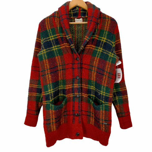 デニムアンドサプライ ラルフローレン DENIM & SUPPLY RALPH LAUREN チェック柄ショールカラーカーディガン メンズ JPN:XS