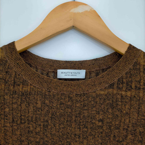 ビューティーアンドユースユナイテッドアローズ BEAUTY & YOUTH UNITED ARROWS メランジクルーネックニット レディース