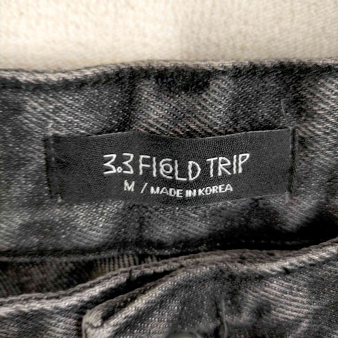 フルギ 3.3 FIELD TRIP SLIT FRONTJEANS フロントスリット テーパードデニムパンツ メンズ JPN:M