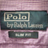 ポロバイラルフローレン Polo by RALPH LAUREN L/S SLIM FIT チェック柄レギュラーカラーシャツ メンズ JPN:M